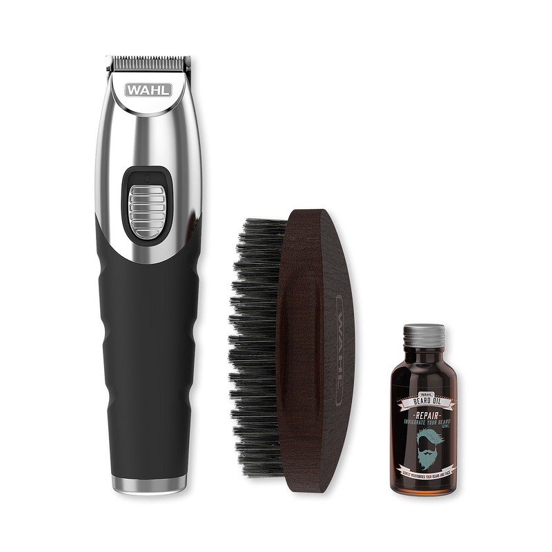 Wahl stubble and beard trimmer kit with attachments - British product