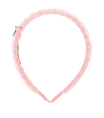 Harrods Pearl-Like Bead and Sequin Embellished Children's Headband- Buy online at McGrocer