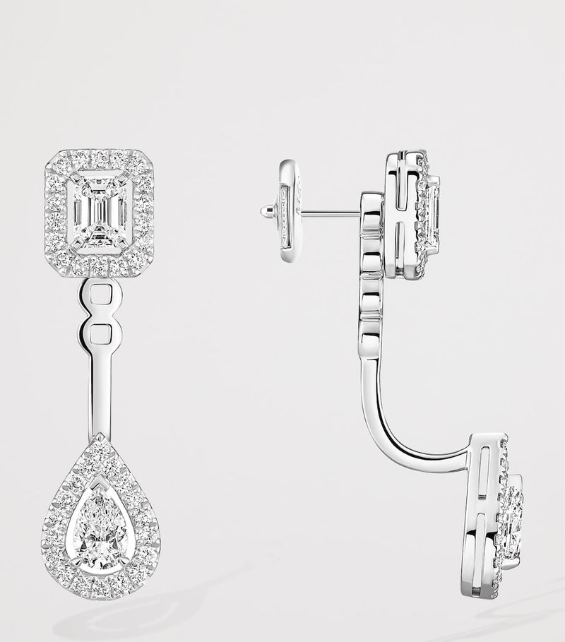 Messika My Twin earrings white gold 0.86ct, UK version