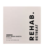 REHAB Retreat body wash sheets 40 pack - British product