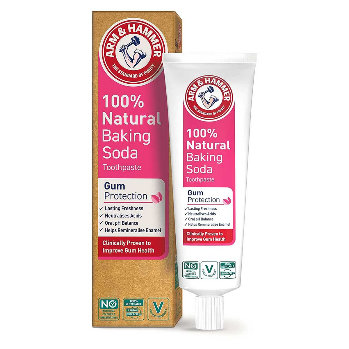 Arm & Hammer 100% Natural GUM Protection Toothpaste GOODS Boots   