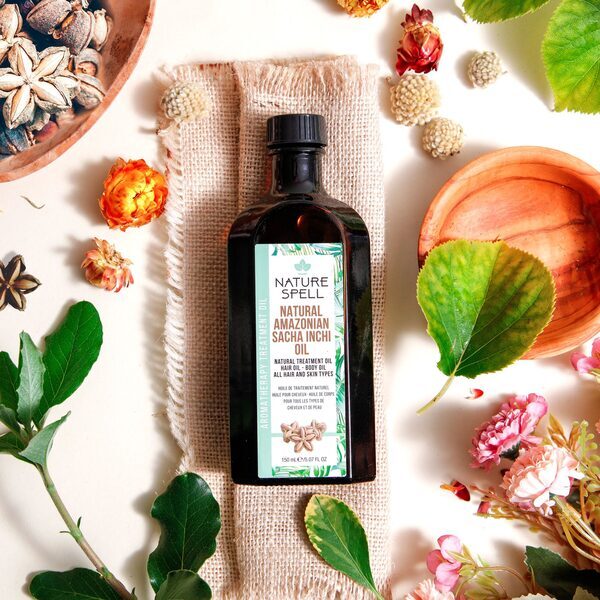 Nature Spell Sacha Inchi Oil for hair and body - British product
