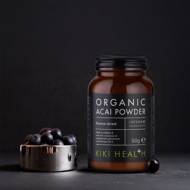 KIKI Health organic acai powder 50g, imported from the UK
