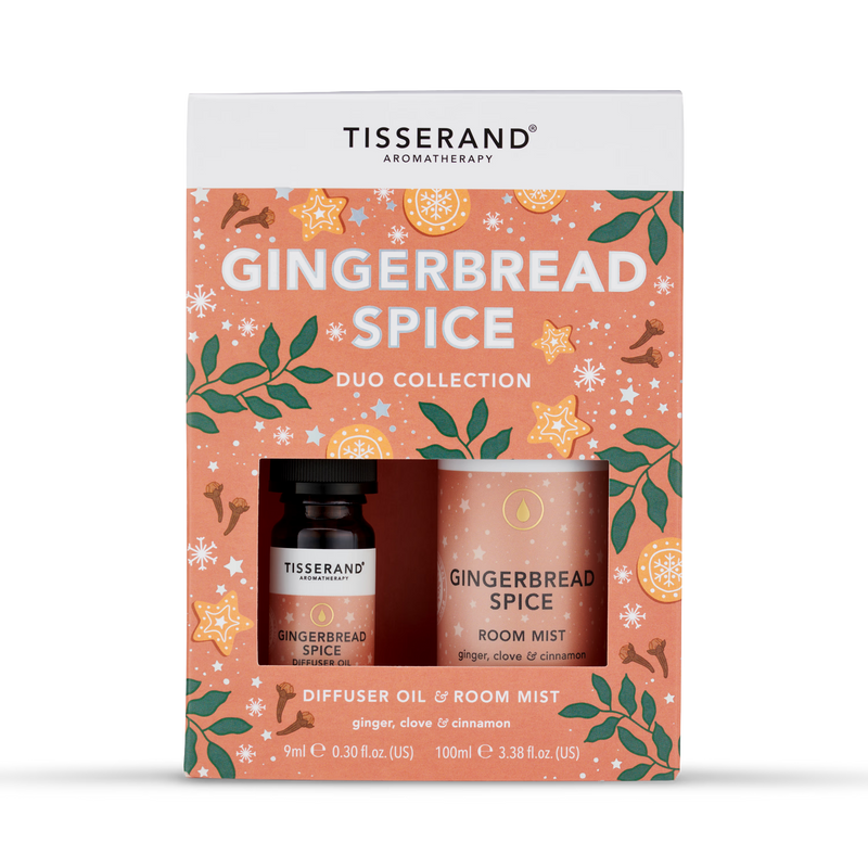 Tisserand Gingerbread Spice Duo Kit aromatherapy set, UK version