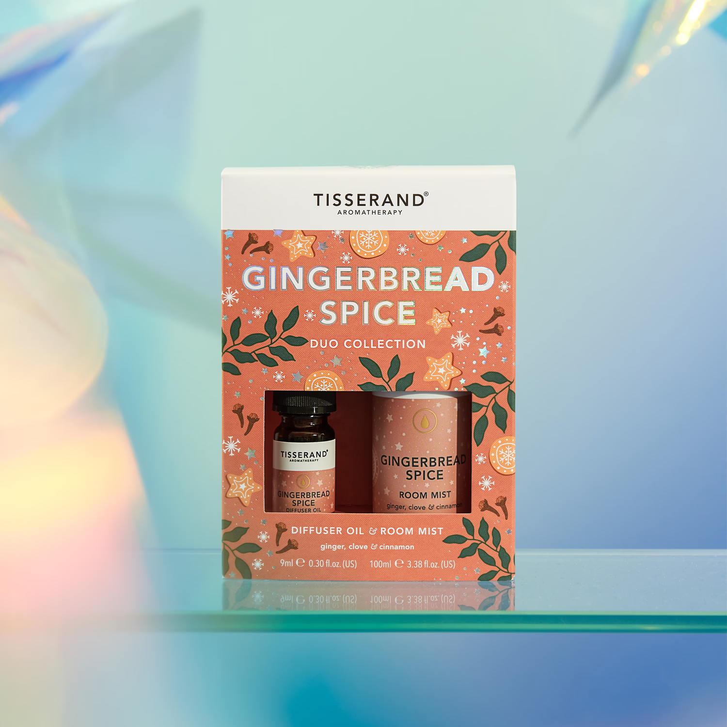 Tisserand Gingerbread Spice Duo Kit aromatherapy set, UK version