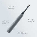 Ordo Sonic Lite Electric Toothbrush Stone colour, imported from the UK
