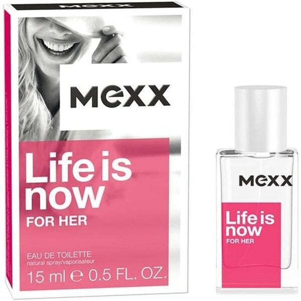 Mexx Life Is Now for Her Eau de Toilette 15ml (British brand)