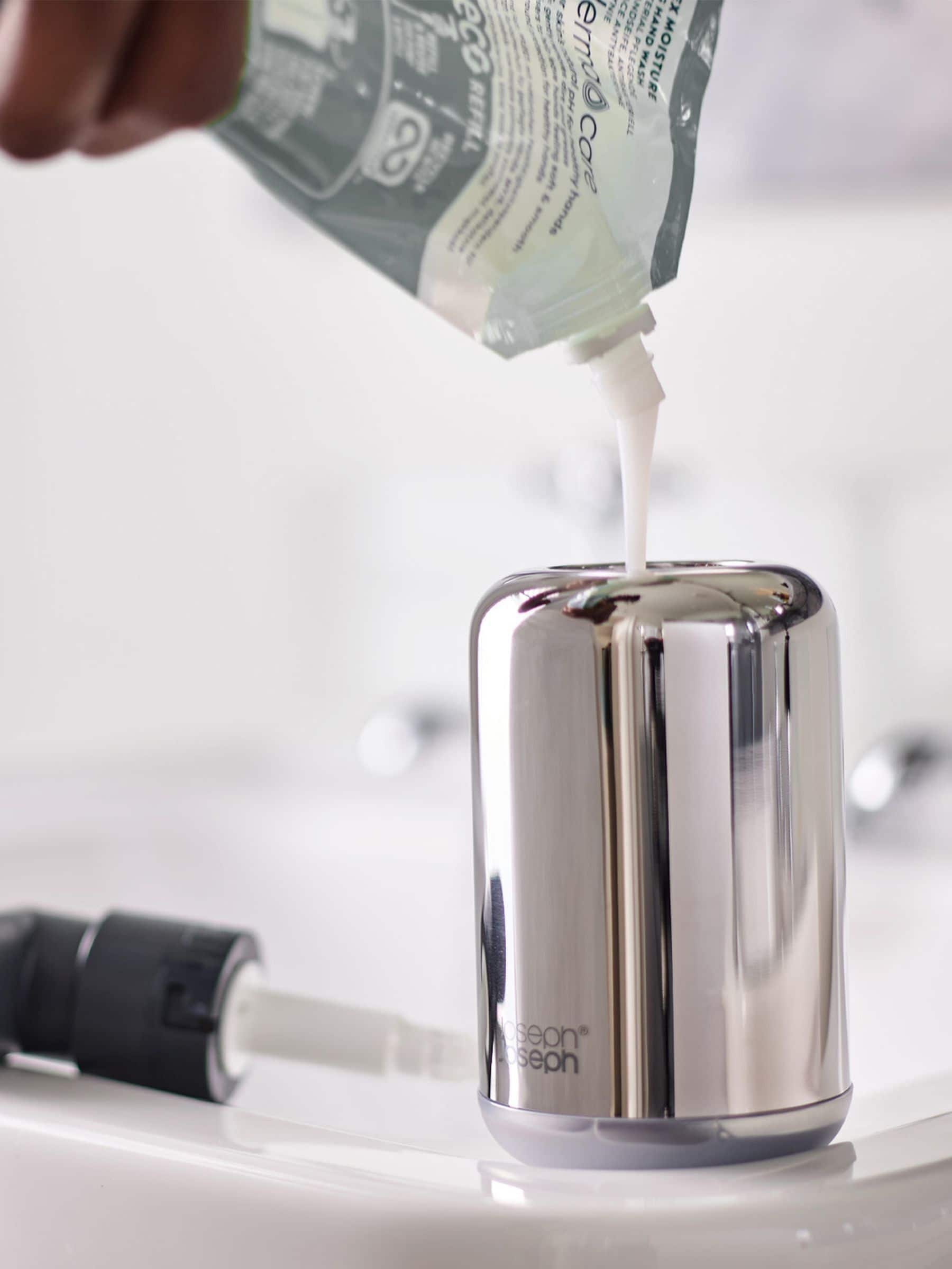 Joseph Joseph EasyStore Luxe soap pump stainless steel 300ml, UK version