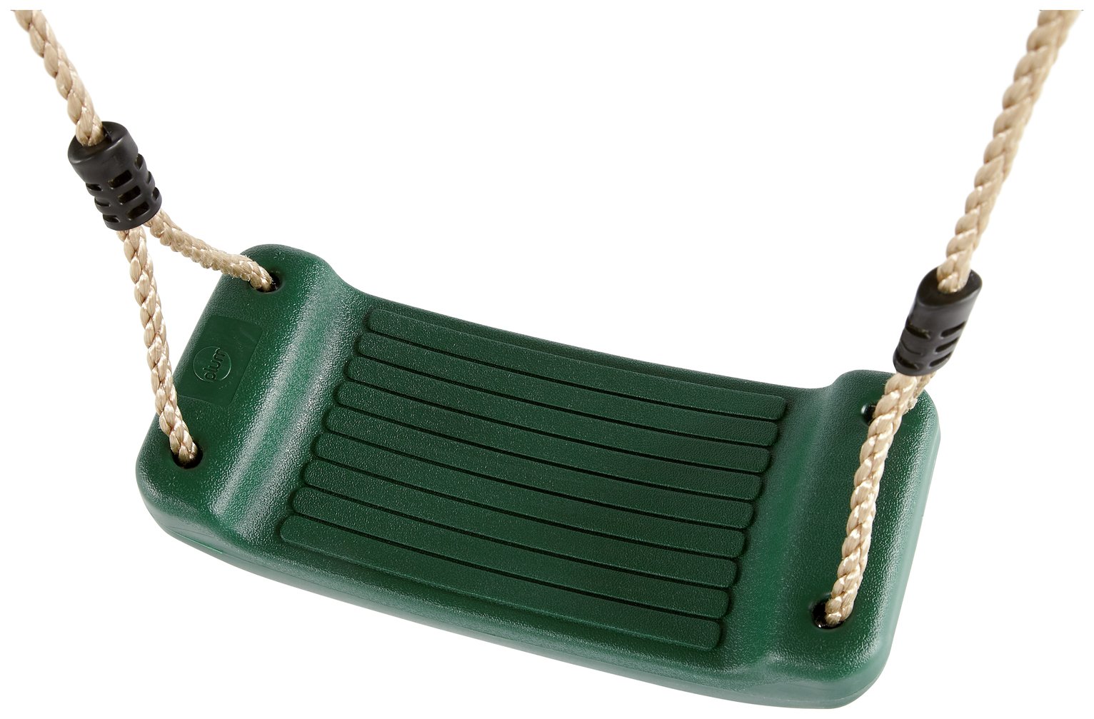 Plum wooden double swing set 222x162x224cm, imported from the UK
