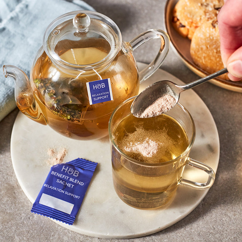 Holland & Barrett Relaxation Support Tea 10 Tea Bags, UK version