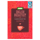 ASDA English Breakfast Classic Black 50 Tea Bags GOODS ASDA   