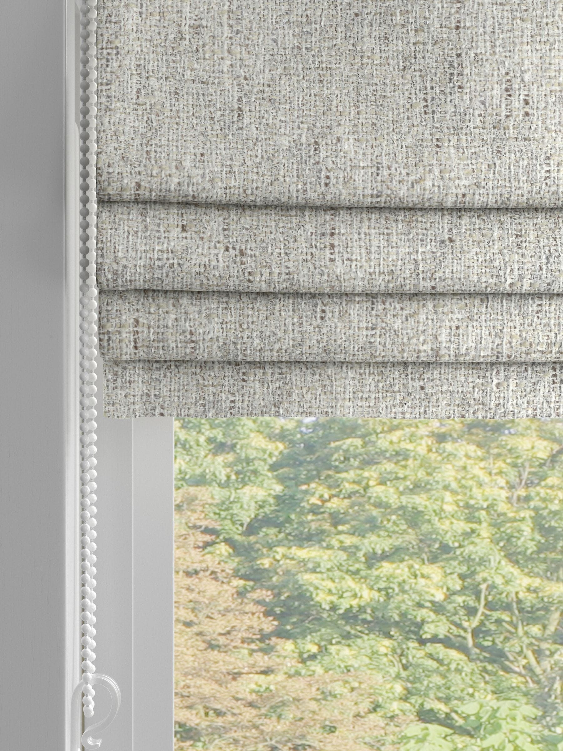 Next natural textured roman blinds made to measure, imported from the UK