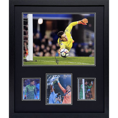 Costco UK Allstarsignings Ederson Signed Framed Manchester City Football Photograph 55 x 66 cm- Buy online at McGrocer