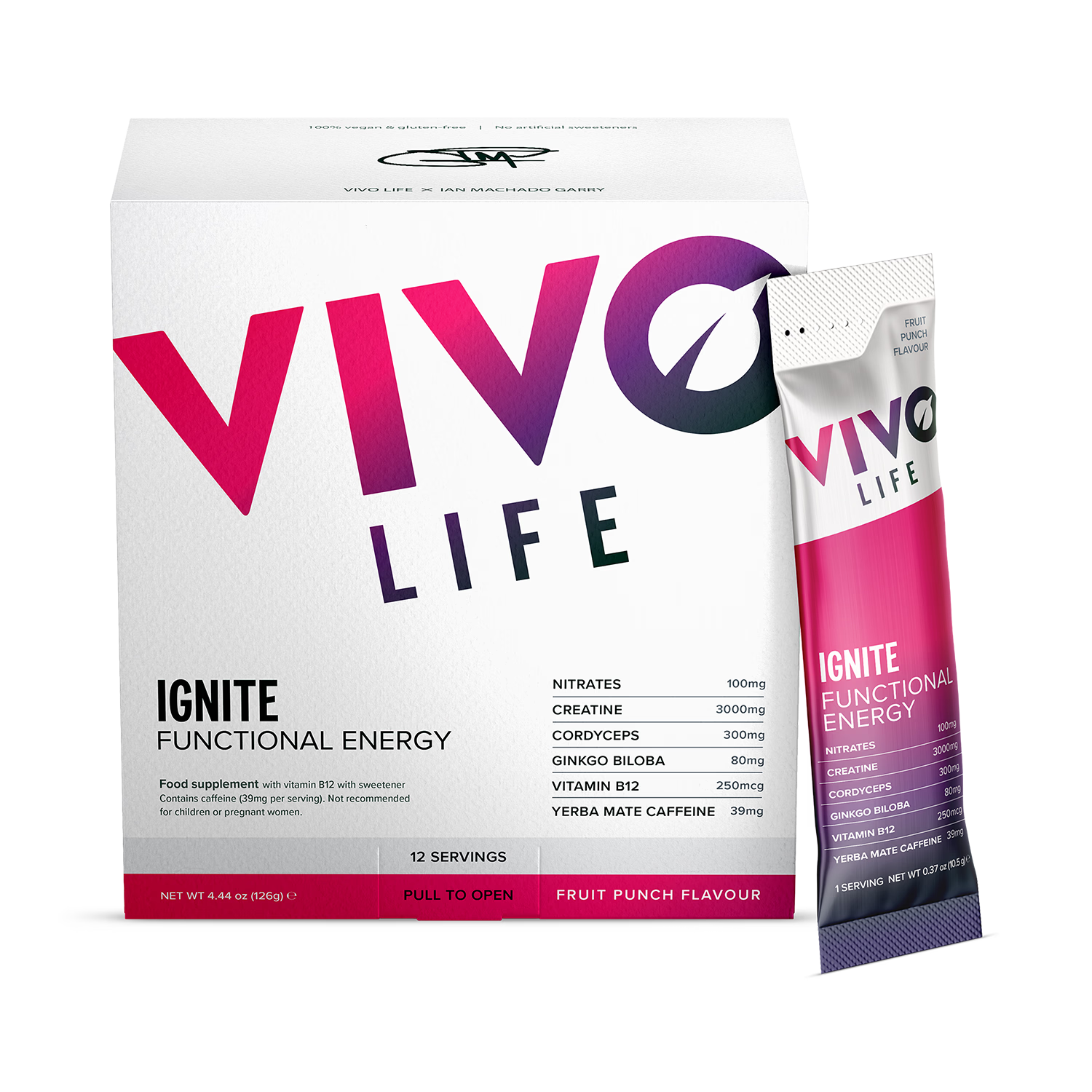IGNITE Functional Energy supplement sachet 10.5g - British product