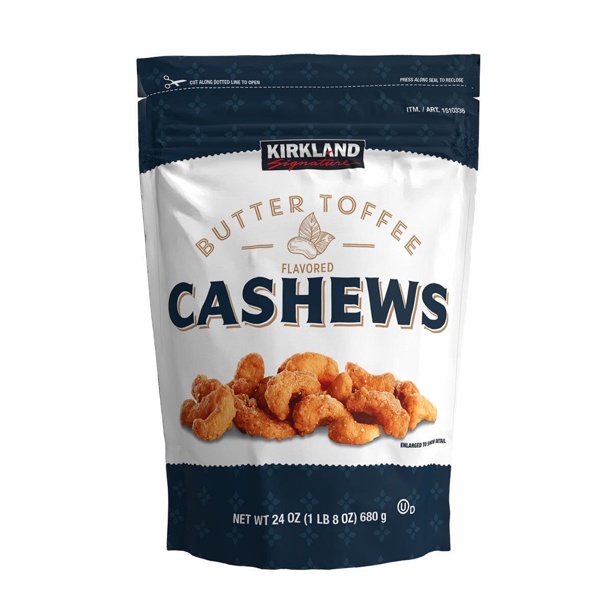 Kirkland Signature Butter Toffee Cashews, 680g GOODS Costco UK