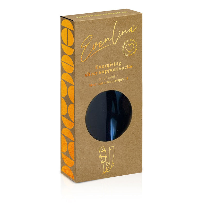 Evenlina compression socks sheer support UK 5.5-6.5 (British brand)