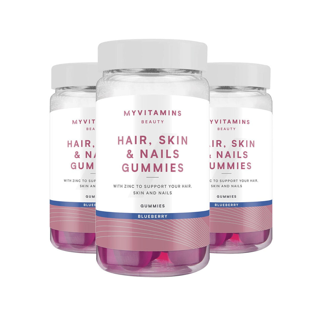 MyVitamins Hair, Skin & Nails Gummies, 3 x 60 Count