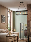Brooklyn black matte table lamp with retro bulb, imported from the UK