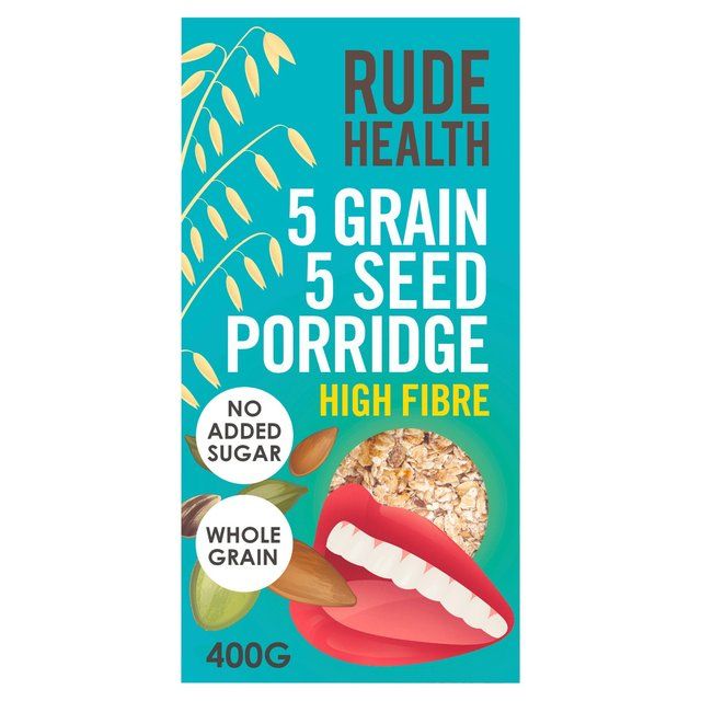 Rude Health 5 Grain 5 Seed Porridge   400g Cereals M&S   