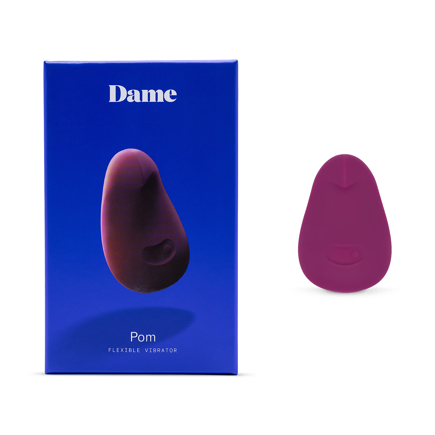 Dame Pom flexible silicone vibrator - British product