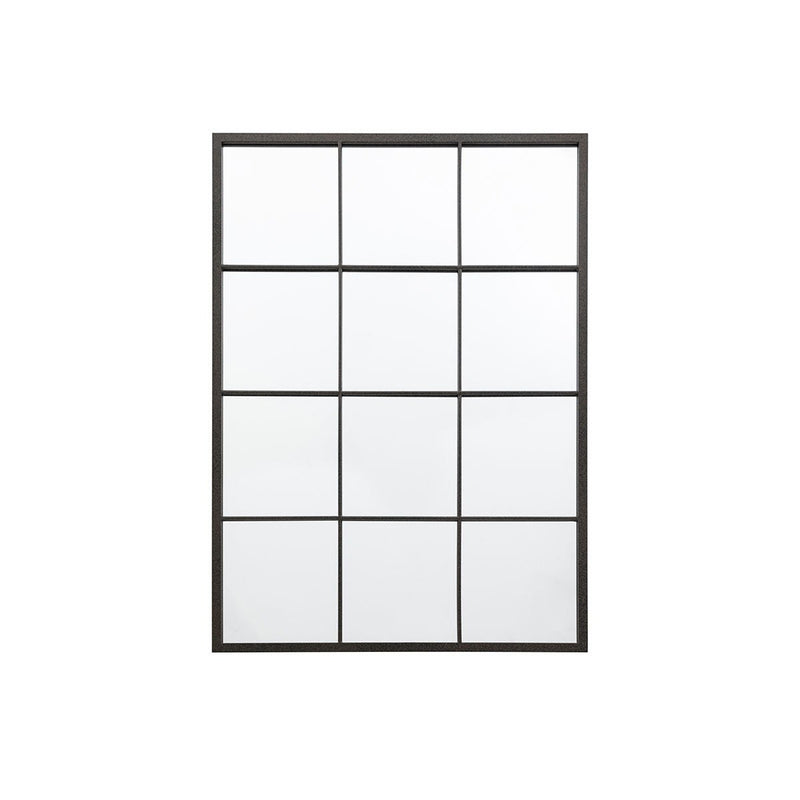 Gallery Chafford black window mirror 80x110cm, UK version
