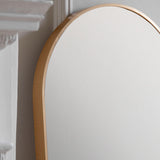 Gallery gold leaner mirror 150 cm - British product