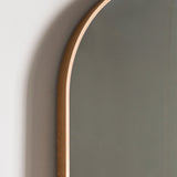 Gallery gold leaner mirror 150 cm - British product