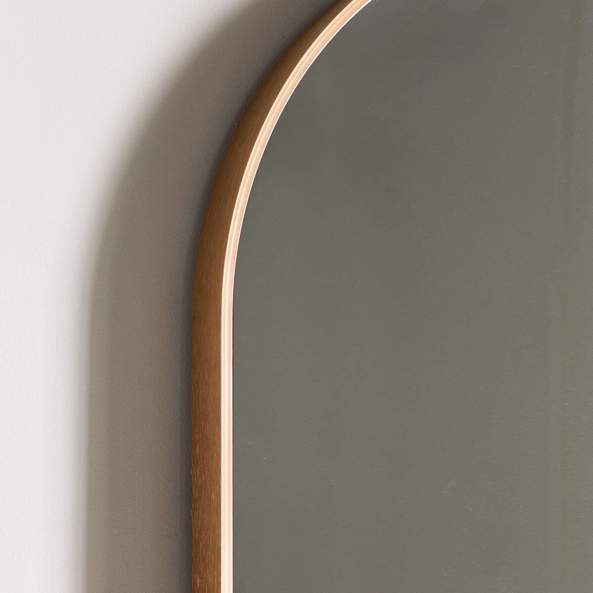 Gallery gold leaner mirror 150 cm - British product