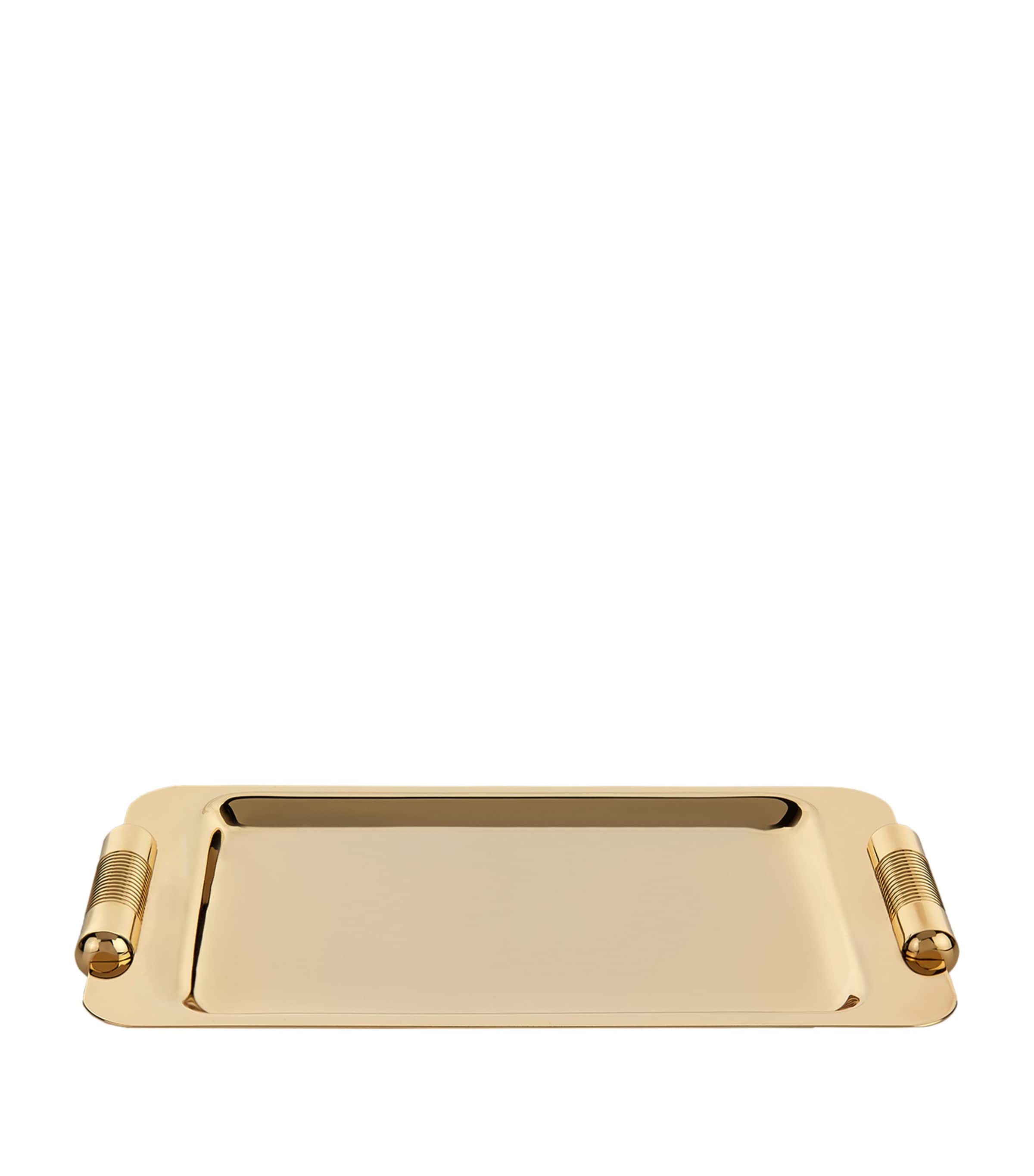 Zodiac Cylinder Gold-Plated Tray (British brand)