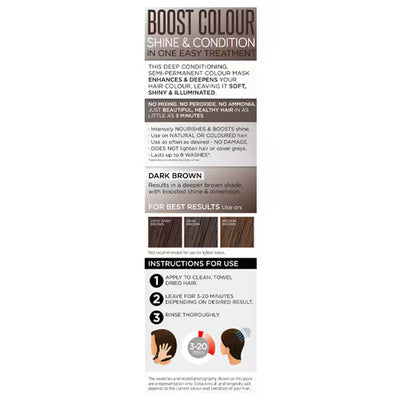 Knight & Wilson Colour-Freedom Gloss Pro Mørk Brun Semi-permanent Hårfarge