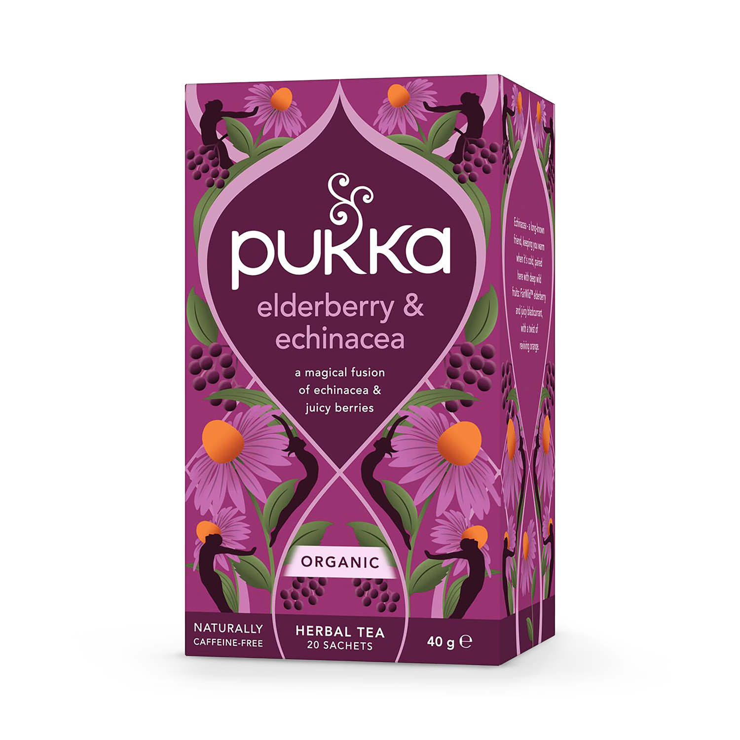 Pukka Organic Elderberry & Echinacea 20 Tea Bags