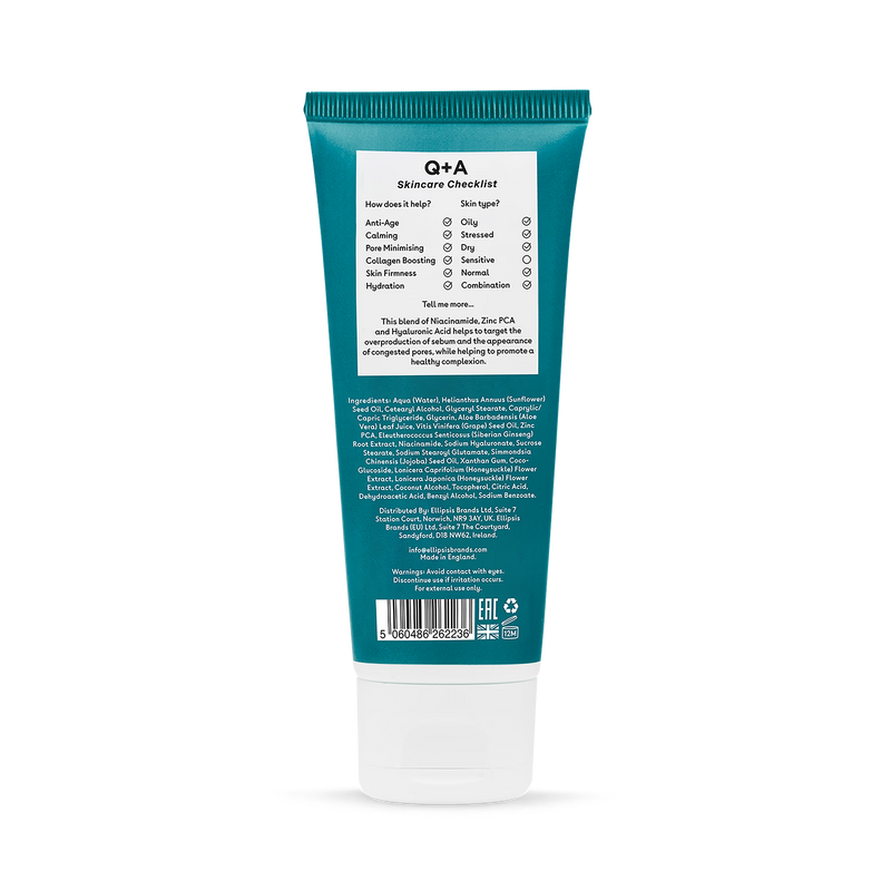 Q+A Zinc PCA Daily Moisturiser 75ml