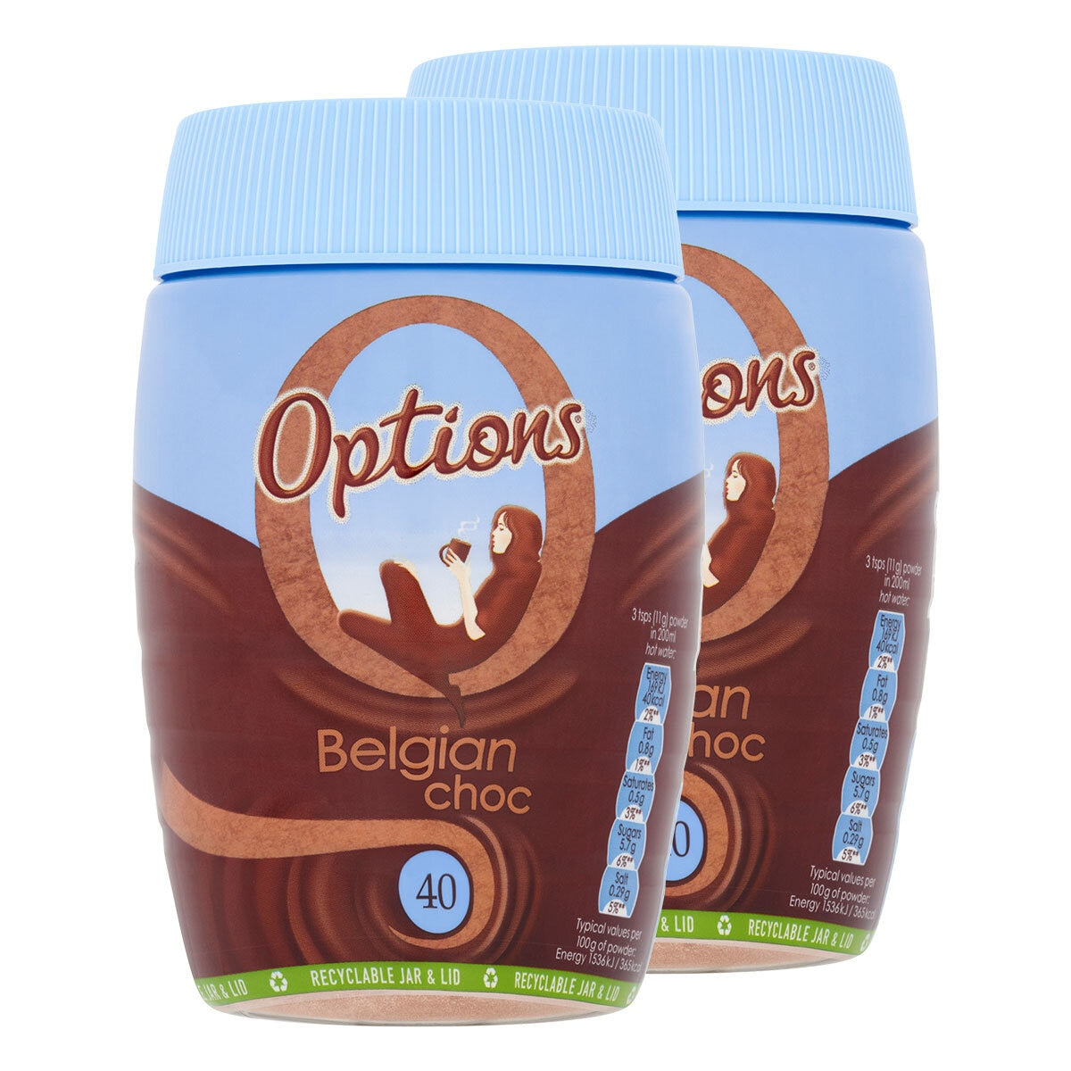 Options Choc-O-Lait, 2 x 395g GOODS Costco UK