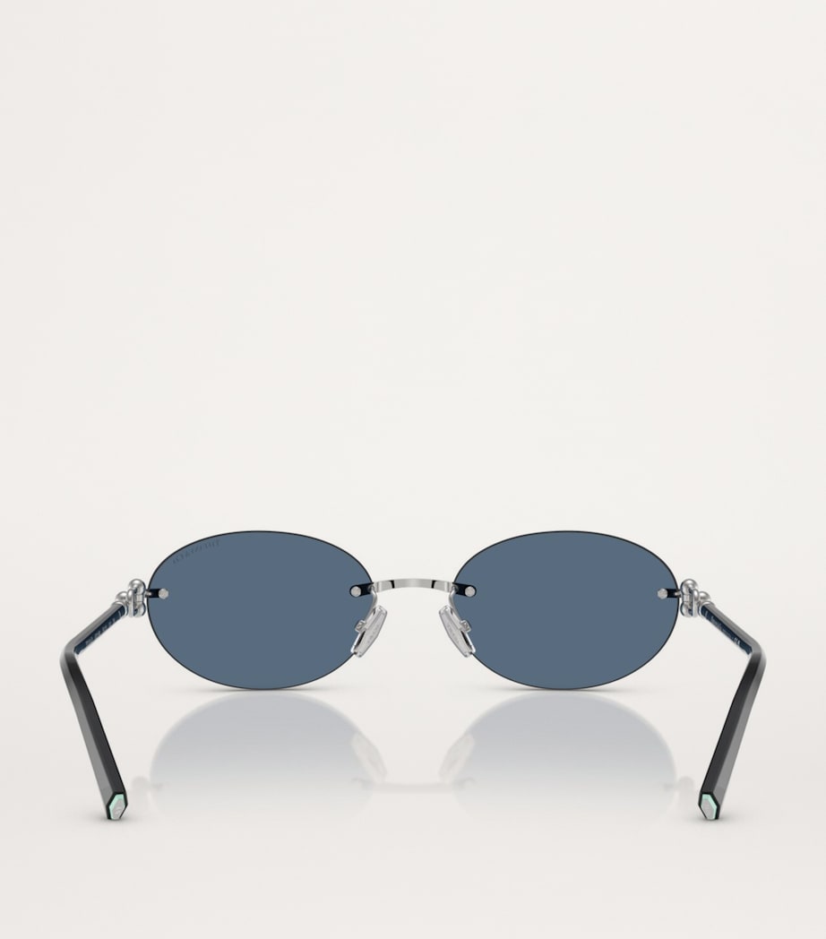 Tiffany & Co. metal sunglasses model 0TF3104D (British brand)
