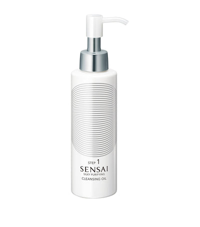 Harrods Sensai Silky Purifying Cleansing Oil Facial Cleanser 150ml- Buy online at McGrocer