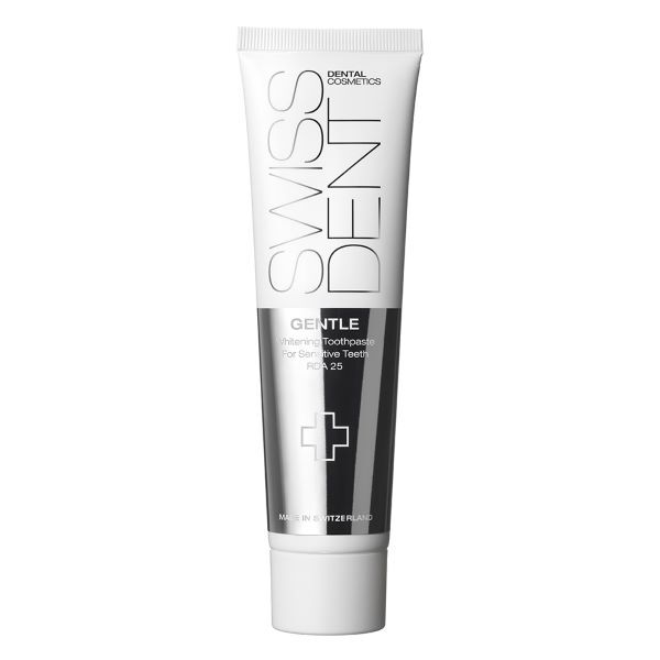 Swissdent Gentle Whitening Toothpaste Sensitive 100ml (British brand)