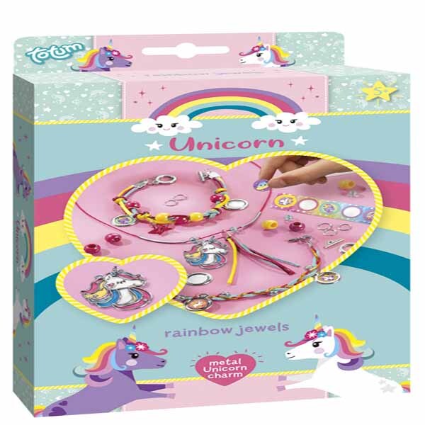 Totum Unicorn Rainbow Jewels craft kit, imported from the UK