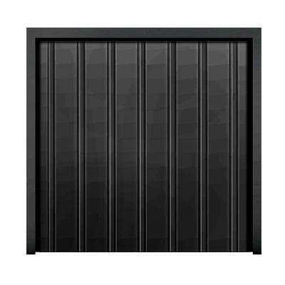 Costco UK Cardale Black Single Door Canopy in Vogue Garage Door up to 2.286 metres width- Buy online at McGrocer