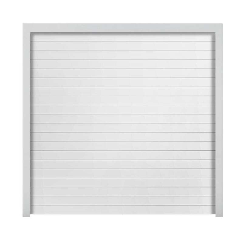 Cardale white single retractable garage door up to 2.546m width (British brand)