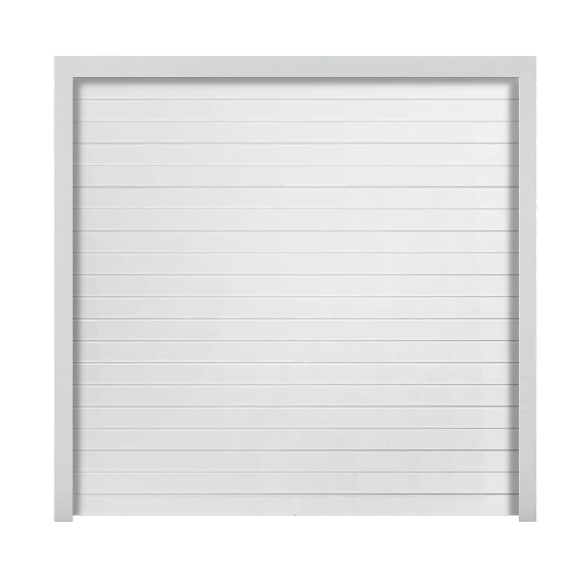 Cardale white single retractable garage door up to 2.546m width (British brand)