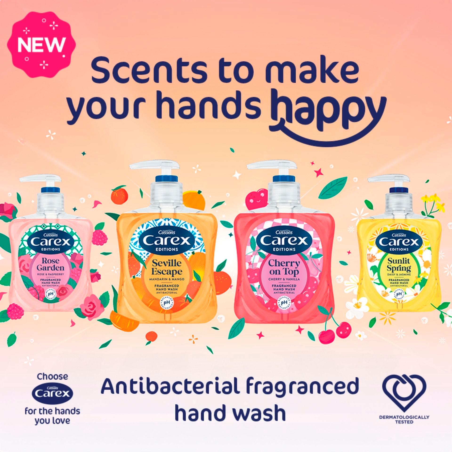 Carex hand wash Cherry on Top 250ml (British brand)