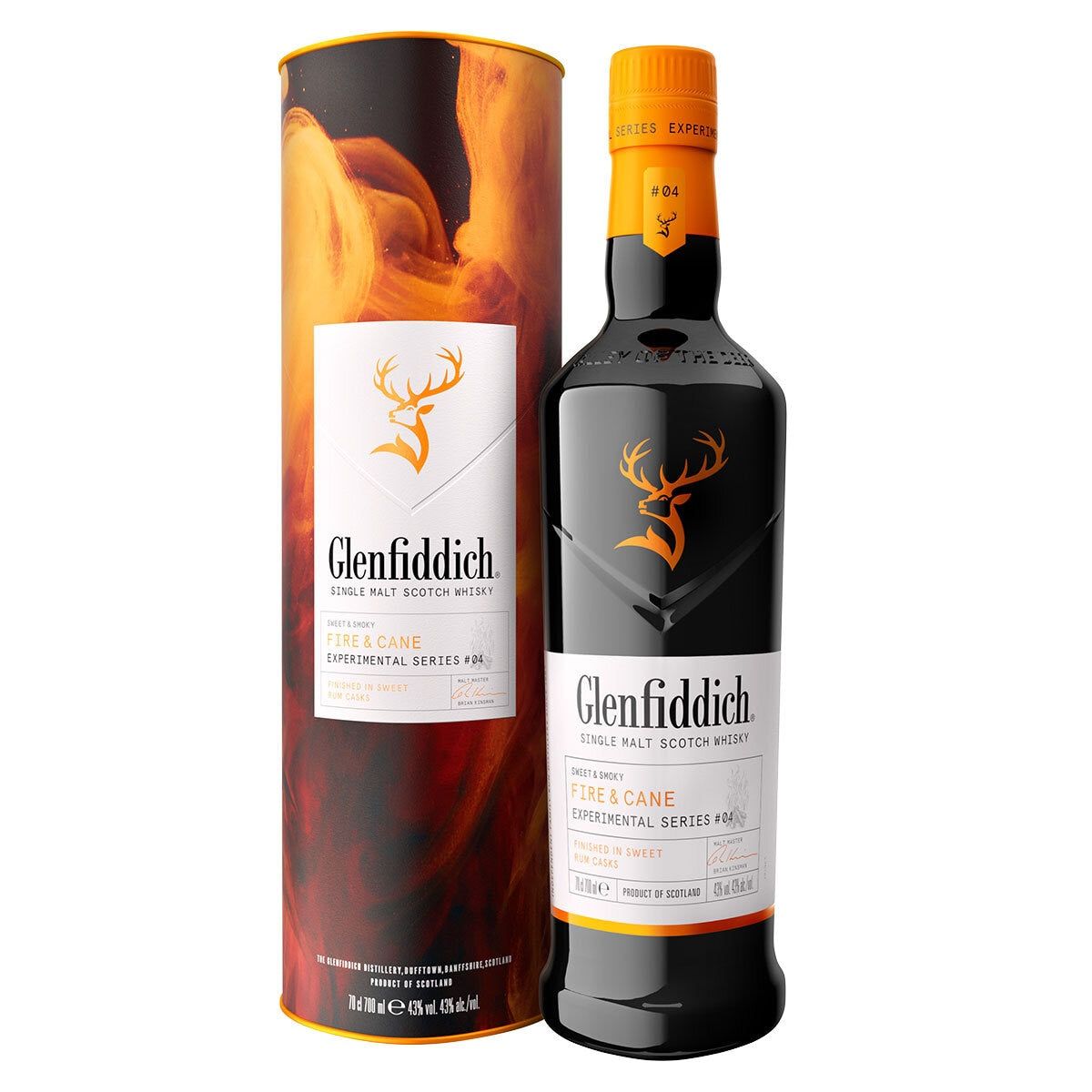 Glenfiddich Fire and Cane Single Malt Scotch Whiskey, 70cl GOODS Costco UK