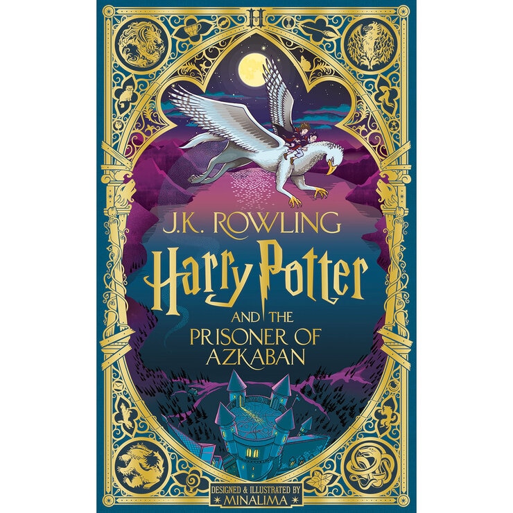Harry Potter MinaLima illustrated edition hardback, imported from the UK