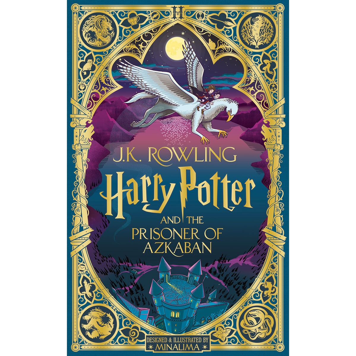 Harry Potter MinaLima illustrated edition hardback, imported from the UK