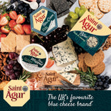 Saint Agur blue cheese spread Blue Crème 150g (British brand)