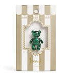 Harrods jointed bear pin badge, UK version