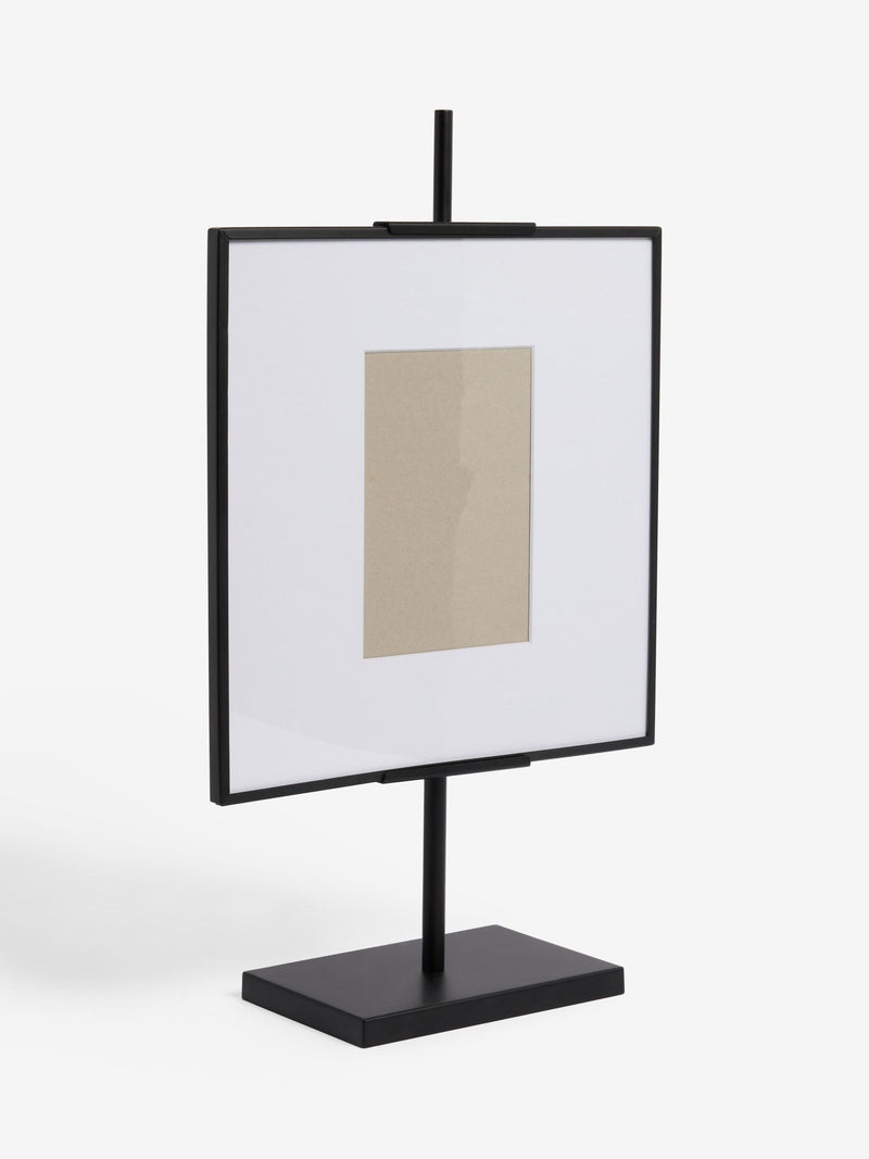 Black N. Premium Easel Photo Frame