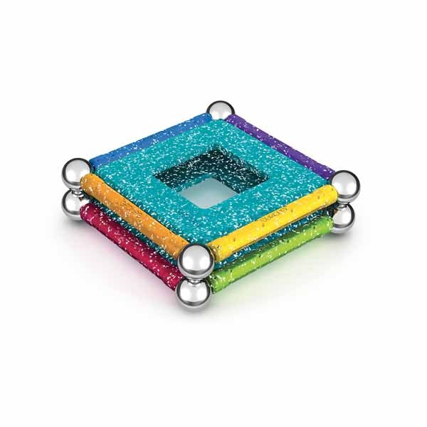 Geomag magnetic glitter panels set 22 pieces, imported from the UK