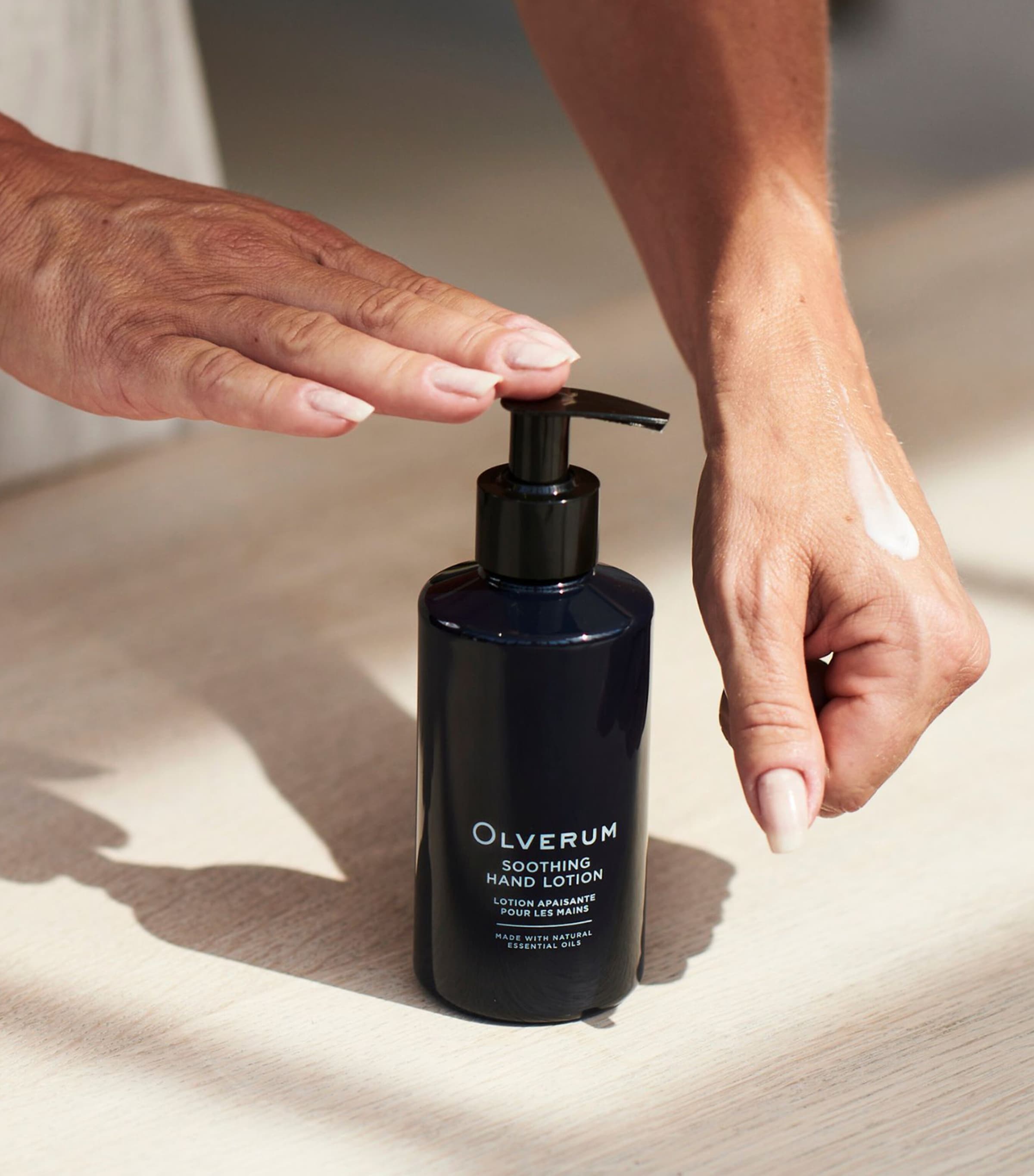 OLVERUM Soothing Hand Lotion 250ml, imported from the UK