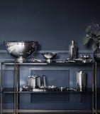 Georg Jensen Manhattan oval stainless steel tray (British brand)
